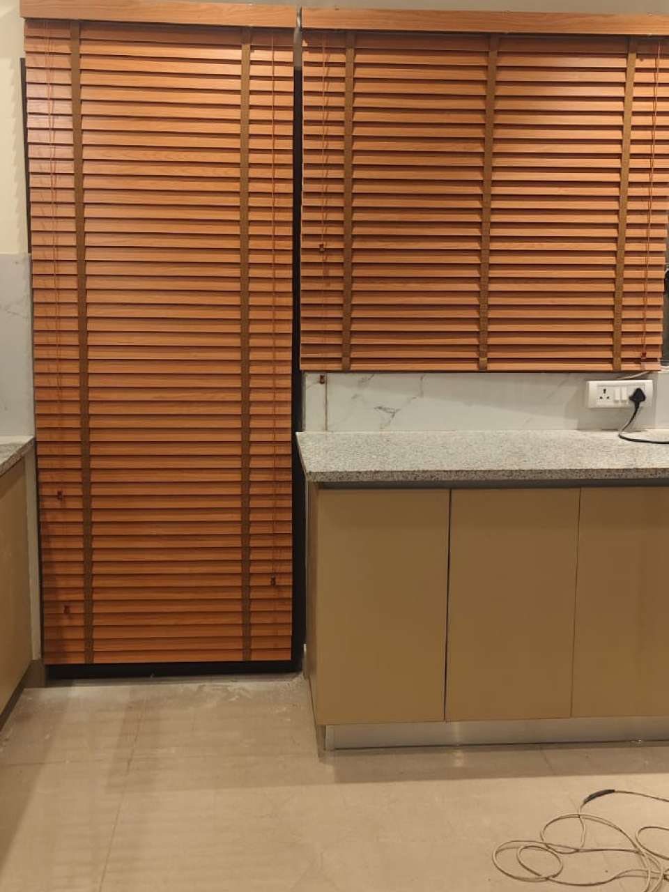 Wooden blind